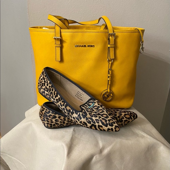 NWOT Hush Puppies, leopard, size 9.5. - Picture 2 of 5